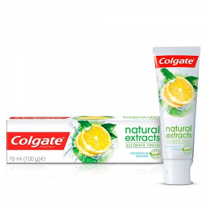 COLGATE NATURAL EXTRACTS ULTIMATE FRESH TOOTHPASTE WITH ASIAN LEMON OIL AND ALOE EXTRACTS 70 ML